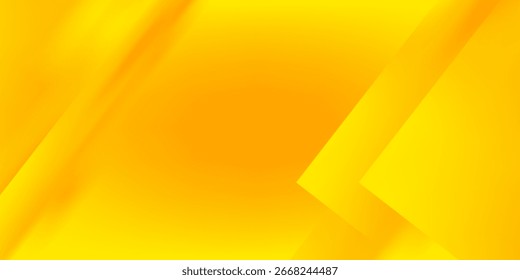 Forma cuadrada amarilla Abstractas con fondo de concepto futurista. Vector EPS10
