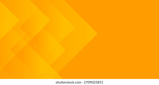 Abstract yellow square shape with futuristic concept background. abstract overlapping yellow background. background illustrator.