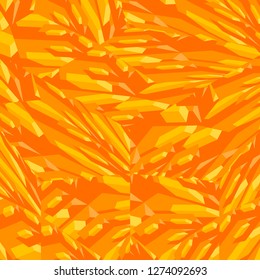 Abstract yellow square vector background for web.