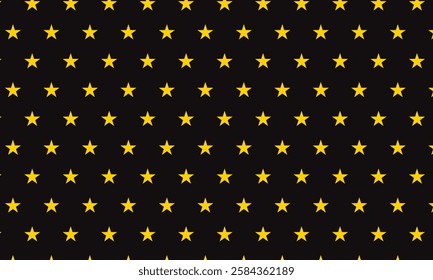 abstract yellow star pattern on dark can be used background.