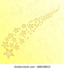 Abstract Yellow Star Photography - Yellow Wallpaper