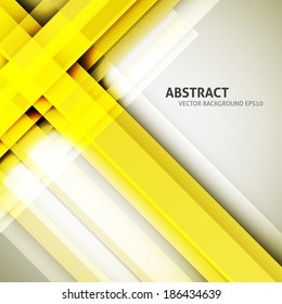 Abstract yellow straight lines background. Technology vector stripped background. Yellow abstract vector design background, creative, technology, banner, concept, empty space, light