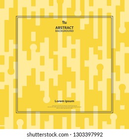 Abstract yellow stripe line pattern background. You can decorate for art work design, ad, poster, cover, brochure. vector eps10