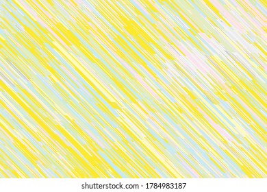 Abstract yellow striped line background, vector eps10 illustration. Diagonal motley straight design color multicolor striped colorfull.