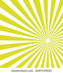 Abstract yellow sun rays background