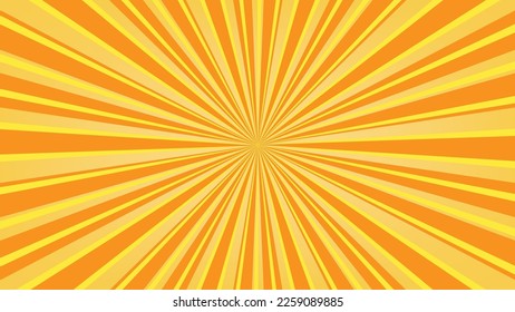fondo de patrón de embutido amarillo abstracto para el diseño gráfico moderno. caricatura de rayos brillantes con colorido para el sitio web papel tapiz de banner y decoración de carteles