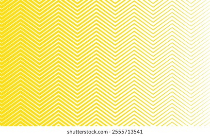 abstract yellow thin line corner wave pattern art can be used background.