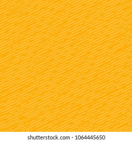 Abstract yellow thin rounded line pattern oblique pattern background and texture. Vector illustration