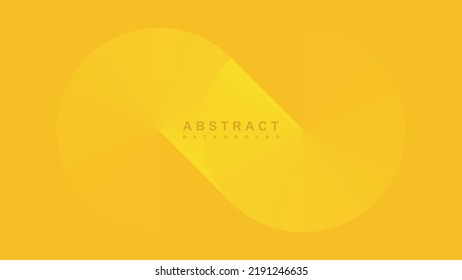 Abstrakter gelber Tonhintergrund mit diagonalen Paperschnitt-Linien