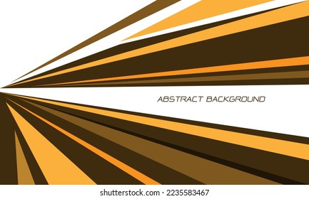 Resumen de la dirección de la velocidad del tono amarillo geométrico 0n blanco diseño moderno de fondo futurista ilustración vectorial de fondo moderno.