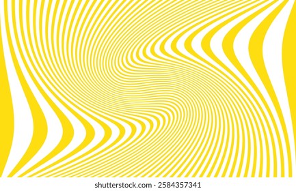abstract yellow twist line pattern can be used background.