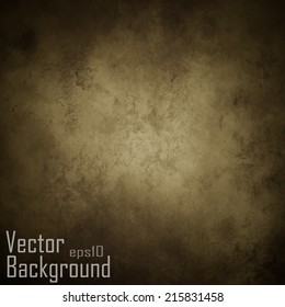Abstract yellow vector
