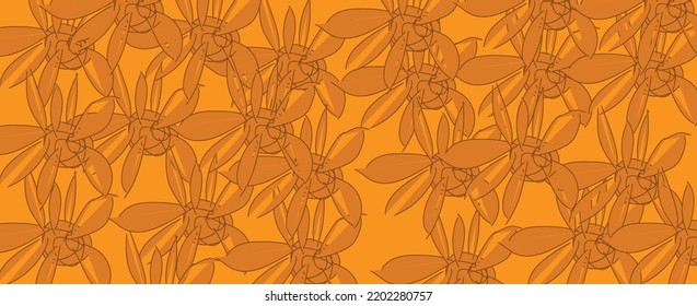 abstract yellow vector presentation background for web design, banner, poster, book cover, mobile screen 