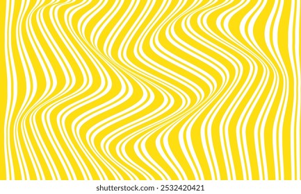 abstract yellow vertical parallel line wave pattern.