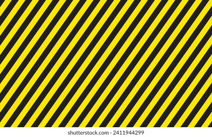 abstract yellow warning stripe line pattern on black.