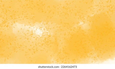 Abstract yellow watercolor background for your design, watercolor background concept, vector.