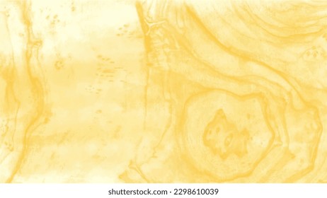 Abstract yellow watercolor background.Hand painted watercolor. vector