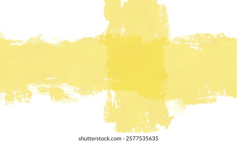 Abstract yellow watercolor background.Hand painted watercolor. vector