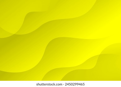 Abstract Yellow wave and black shadow color modern background for corporate concept, template, poster, brochure, website, flyer design. Vector illustration