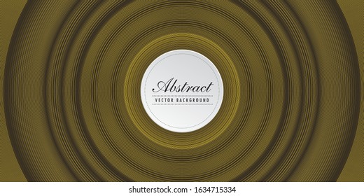 Abstract yellow waves design. Vector illustration