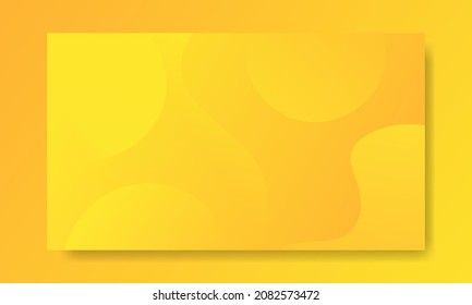 Resumen Fondo geométrico de las ondas amarillas. Diseño de fondo moderno. color de gradiente. Composición de formas fluidas. Apto para el diseño de la presentación. sitio web, carteles, fondos de pantalla, folleto, carteles