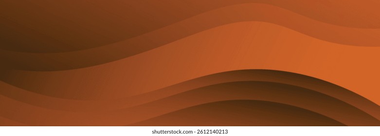 Abstract yellow wavy background. Suit for booklet, brochure, banner, poster, website, flyer, cover, corporate, backdrop. Vector illustration