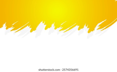 Abstract yellow and white grunge texture background design vector