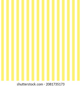 Abstract yellow and white vertical line pattern background. Vector illustration. Wrapping paper.