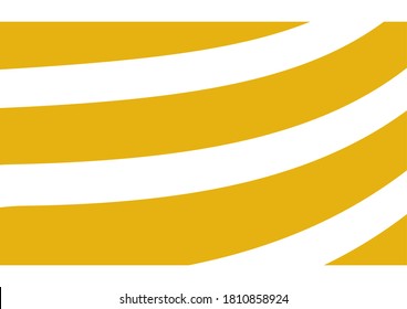 Abstract yellow and white wave background Illustrations for templates