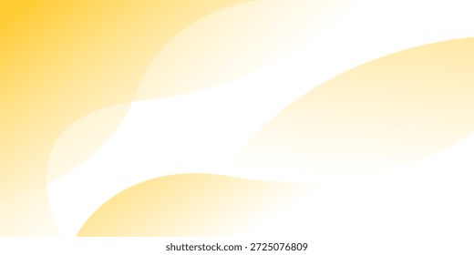 La onda amarilla y blanca Abstractas se superpone al diseño de fondo. Patrón blanco de la textura. Ilustración vectorial