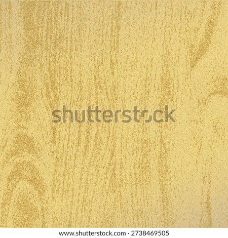 Abstract yellow wooden noise vector texture background with grunge grain effect. Golden rustic timber surface pattern suitable for vintage overlay or distressed design.