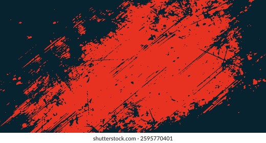 Abstract yellow-blue frame on a dark background. Sporty design in grunge style. Illustration for sports, athletics, training, workout, etc.