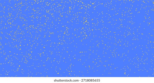 Abstract yellow-blue frame on a dark background. Sporty design in grunge style. Illustration for sports