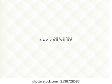 Abstract yellowish-white background with sleek square geometric texture and copy space, ideal for cover templates, posters, and web banners.