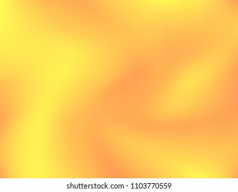 Abstract yellow-orange gradient pattern. Blurred background. Smooth gradient texture color. Vector illustration. Shiny bright website pattern, Web and Mobile Applications, social media,banner header o