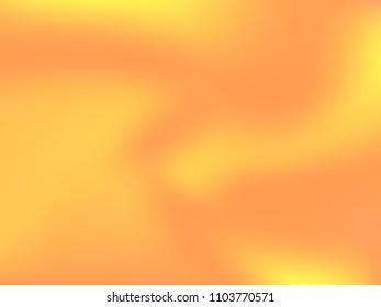 Abstract yellow-orange gradient pattern. Blurred background. Smooth gradient texture color. Vector illustration. Shiny bright website pattern, Web and Mobile Applications, social media,banner header o