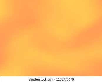 Abstract yellow-orange gradient pattern. Blurred background. Smooth gradient texture color. Vector illustration. Shiny bright website pattern, Web and Mobile Applications, social media,banner header o