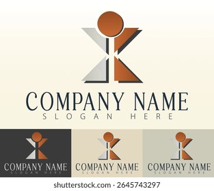 An abstract yet clear symbol of business unity.