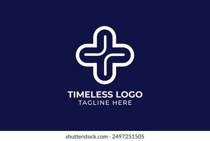 Abstract yoga human linear logo. Thread person flower balance logotype. Creative spa, guru vector