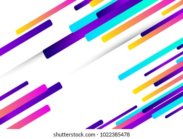 Abstract youth background. Colorful straight lines. Vector, eps 10.