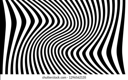 Abstract zebra pattern background vector