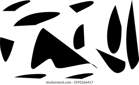 Abstract zebra pattern background. Vector illustration.. Seamless abstract pattern with chaotic wave ornament.