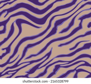 Abstract zebra pattern, decoration modern seamless design