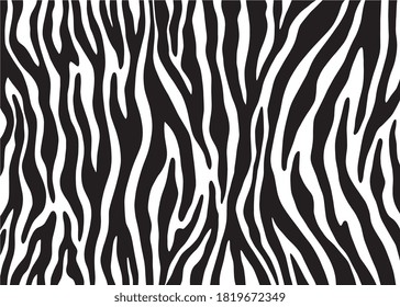 Abstract Zebra pattern design, animal skin vector illustration background. wildlife fur skin design illustration.