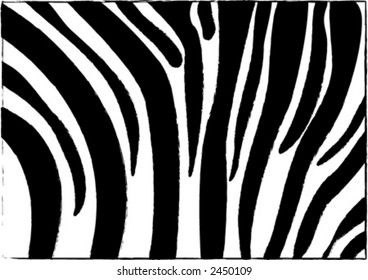 Abstract zebra pattern - Zebra skin simulation