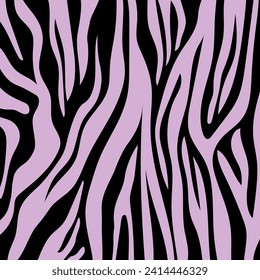 Abstract zebra pattern. Vector Illustration.