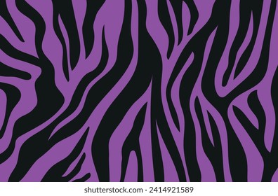 Abstract zebra pattern. Vector Illustration.