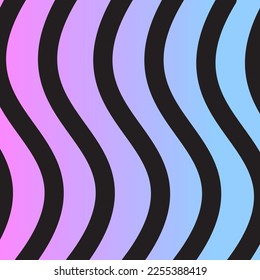  abstract zebra print, abstract animal striped background, vector graphic