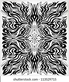 Abstract zebra skin background