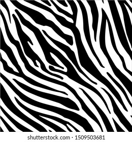 Zebra Stripes Background Black Stripes On Stock Vector (Royalty Free ...